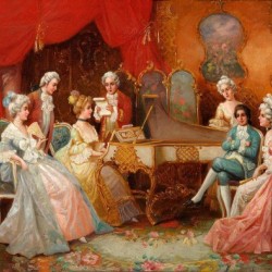 The music room